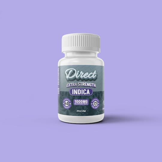 Direct - Extra Strength (Indica) Tablets 1000mg - 1
