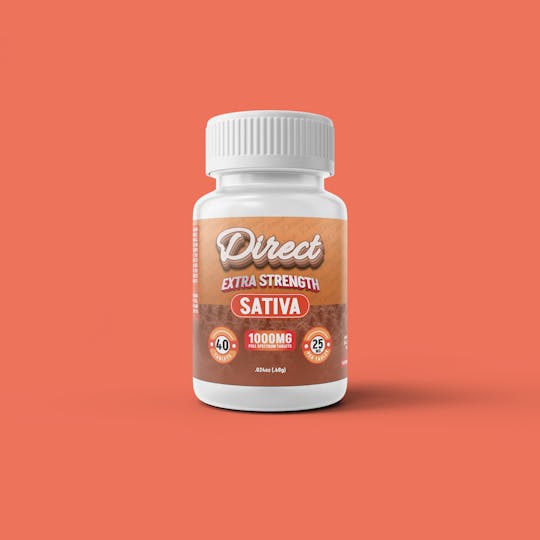 Direct - Extra Strength (Sativa) Tablets 1000mg - 1
