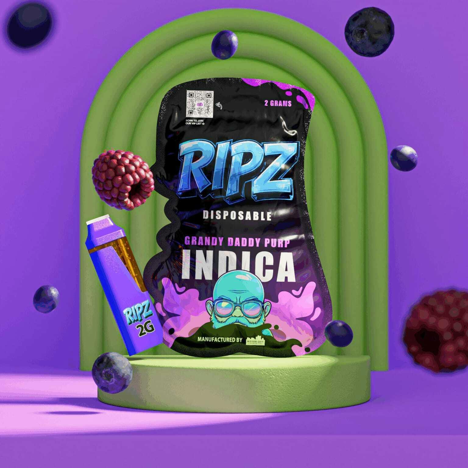 Grand Daddy Purple | Disposable | 2g