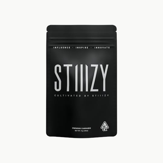 STIIIZY - - BLACKBERRY GELATO - 7G Black Label Mylar - 1