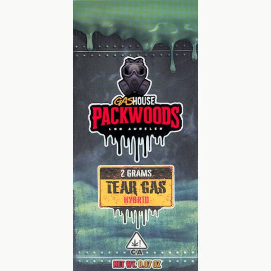 Packwoods - Packwoods x Gas House | Tear Gas | Infused Blunt | 2G - 1