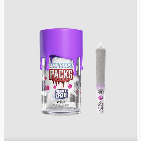 Packwoods - Packwoods | Purple Zaza | Mini Bursts | 5pk - 1