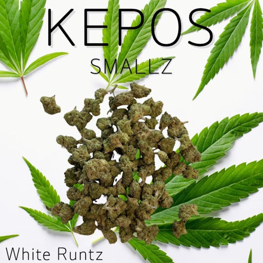 Nu Cannabis Brand - Kepos - White Runtz SMALLS 28g - PREMIUM FLOWERS SMALLS - 1
