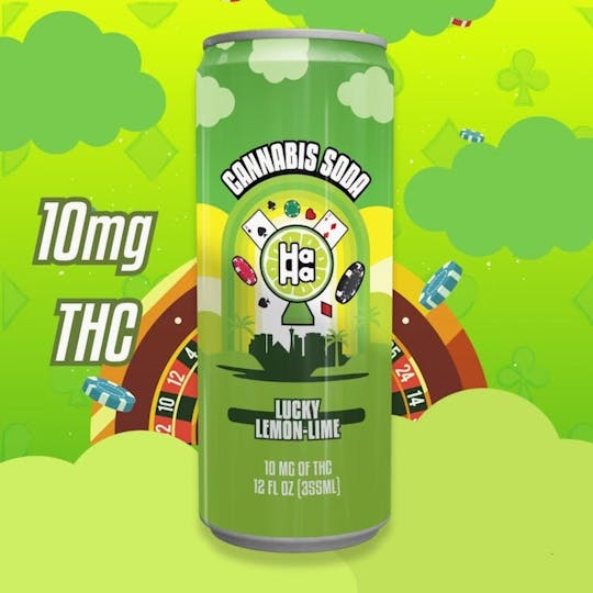 HAHA - Lucky Lemon Lime Soda 10mg - 1