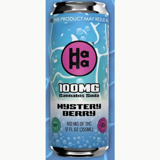 HAHA - Nano Mystery Berry 100mg Soda - 1