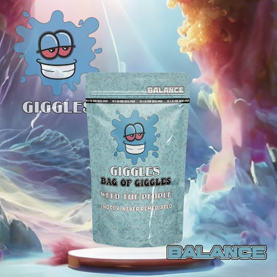 Giggles - Bling Blou | Bag of Giggles | Pre-Roll Pack | 28 x 1g - 1