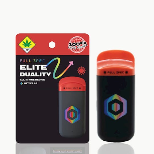 Full Spec - Full Spec | 1g Elite Duality Disposable - Mr. Nice - 1