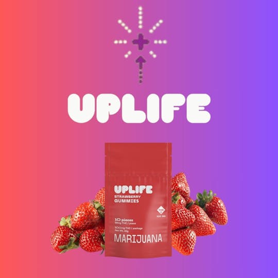 Uplife - Uplife Gummies - Strawberry - 500mg - 1