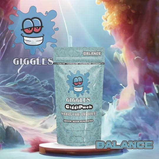 Giggles - Dark Passenger | Giggipack | Pre-Roll Pack | 7 x 1g - 1