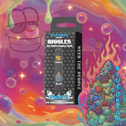 Giggles - Giggles Puffs | Blue Dream | Disposable | 2g - 1