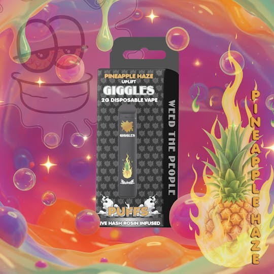 Giggles - Giggles Puffs | Pineapple Haze | Disposable | 2g - 1