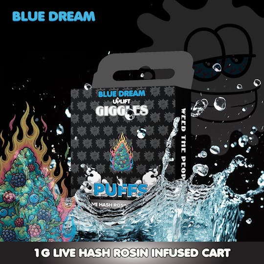 Giggles - Giggles Puffs | Blue Dream | Cart | 1g - 1