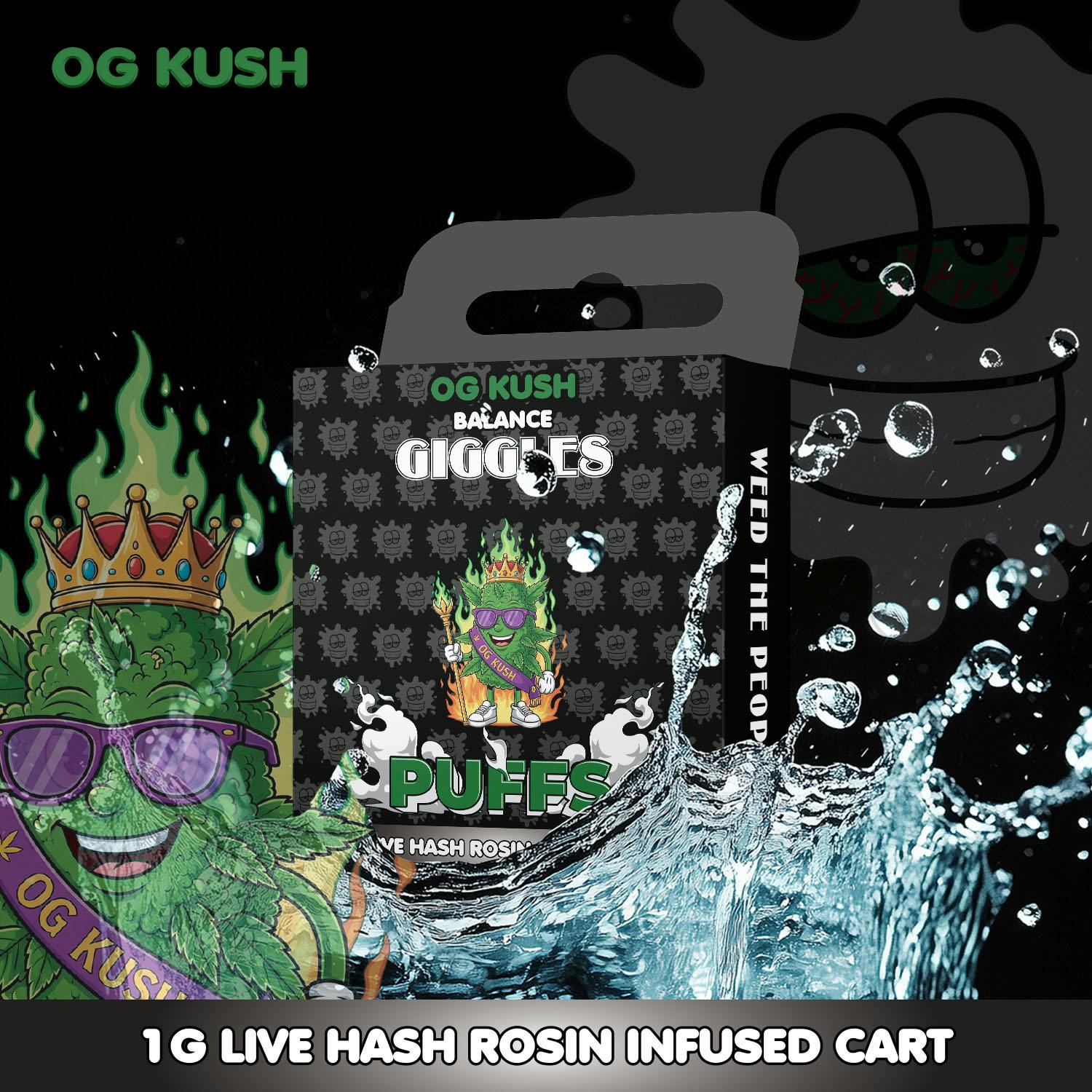 Giggles - Giggles Puffs | OG Kush | Cart | 1g - 1