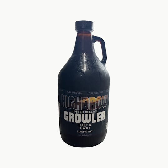 Indico - 1,000mg Half N Hash Growler - Highbrow - 1