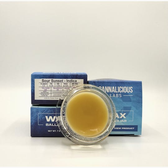 Cannalicious Labs - Sour Sunset Wax - Indica - 1