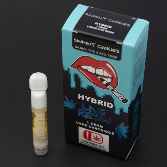 Oil Traderz - 1g Cosmic Mintz Live Resin Cartridge - Oil Traderz (Hybrid) - 1