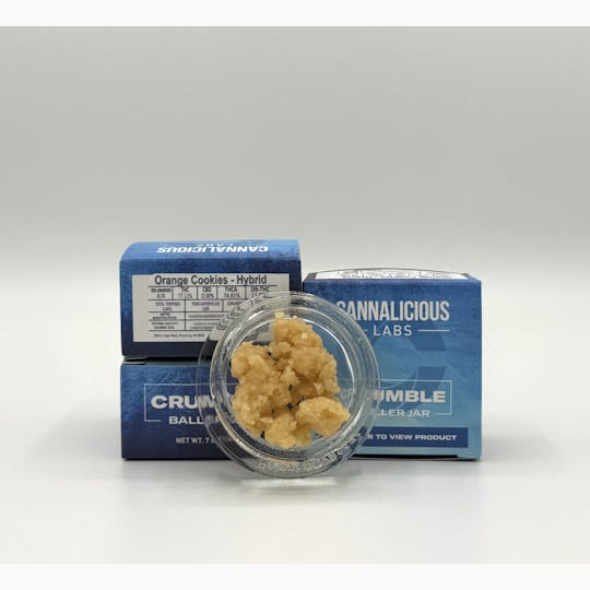 Cannalicious Labs - Orange Cookies Crumble - Hybrid - 1