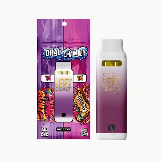 LEFT COAST - 2G - Dual Chamber - Pink Runtz x Biscotti AIO - 1