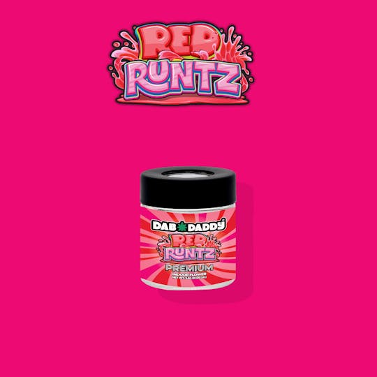 Dab Daddy Ⓡ - Red Runtz Flower Dab Daddy® 3.5g Premium Indoor Flower - 1