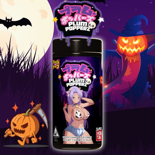 Super Dope - 🔮🪻Plum Popperz 'Halloween' (7g) - 1
