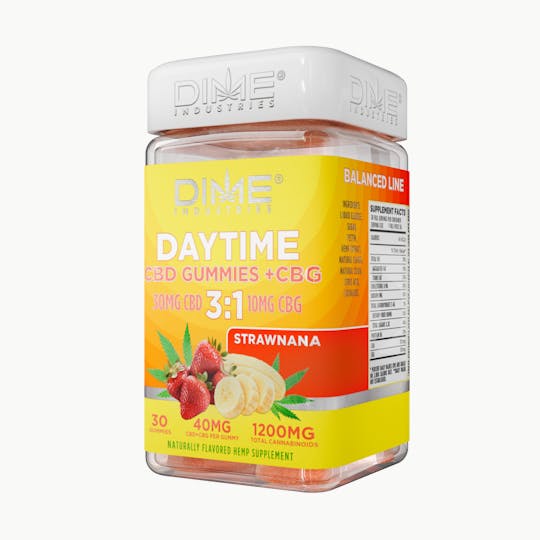 Dime Industries - Hemp CBD Gummies- Strawnana - 1