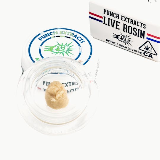 Punch Edibles & Extracts - Alien Shack Tier 4 Live Rosin Cold Cure Badder (1g) - 1