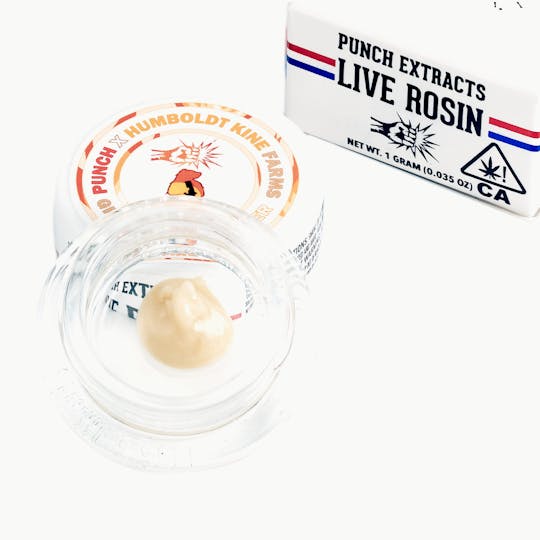 Punch Edibles & Extracts - Grease Fire Tier 3 Live Rosin Cold Cure Badder (1g) - 1