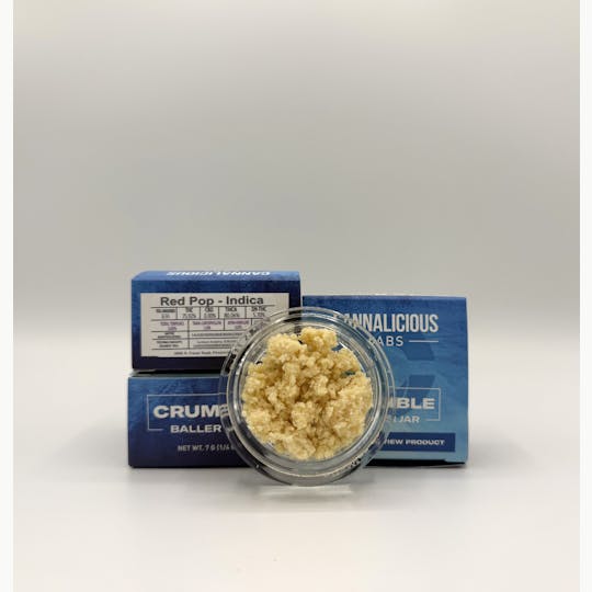 Cannalicious Labs - Red Pop Crumble - Indica - 1
