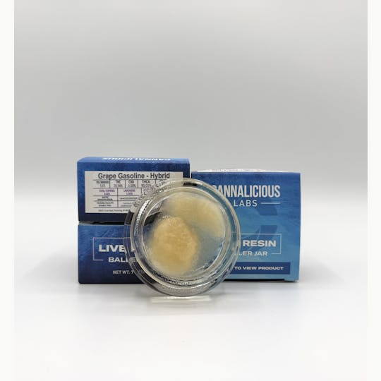 Cannalicious Labs - Grape Gasoline Live Resin - Hybrid - 1