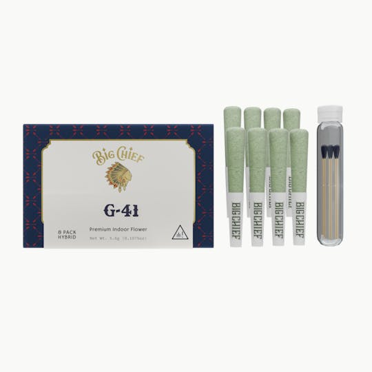 Big Chief - Big Chief Prerolls 8 Pack - G-41 - 1