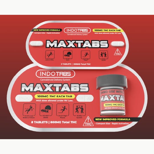 INDO Cannabis - IndoTabs | Maxtabs | 200mg - 1
