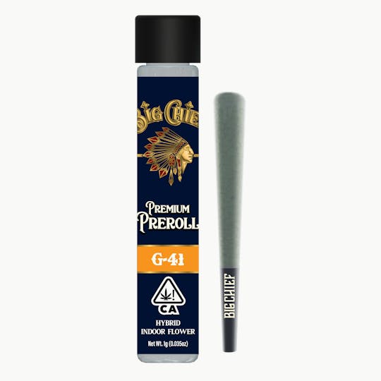 Big Chief - Big Chief Preroll 1g - G-41 - 1