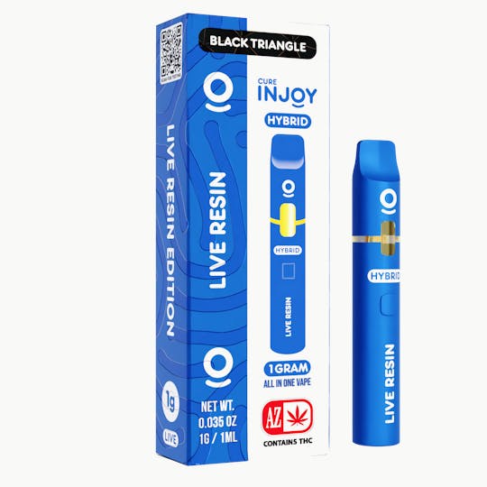 Cure Injoy - Cure Injoy 1g - Live Resin - Black Triangle - AIO (HYBRID) - 1