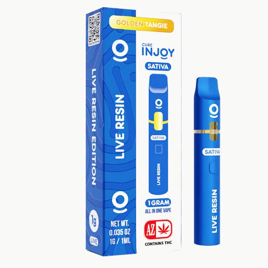 Cure Injoy - Cure Injoy 1g - Live Resin - Golden Tangie - AIO (SATIVA) - 1