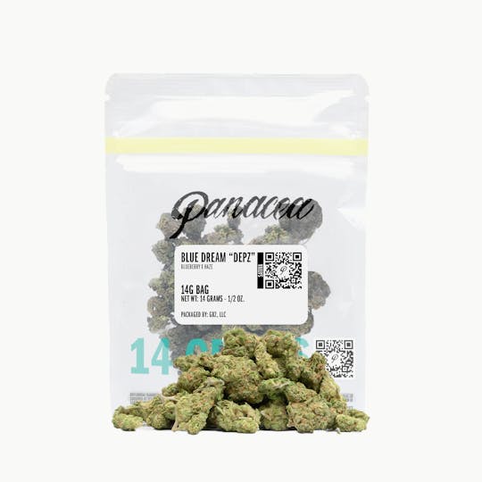 Panacea - Blue Dream | Light Deprivation "DEPZ" Bags | 14g - 1