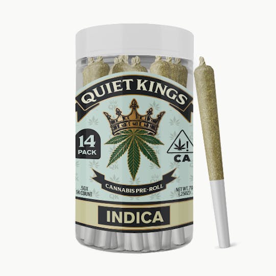 Quiet Kings - QUIET KINGS-PREROLL MULTIPACK-MIXED LIGHT-WEDDING CAKE-7G - 1