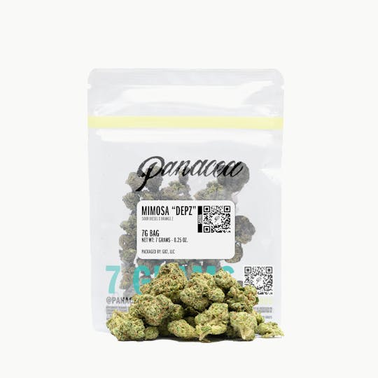 Panacea - Mimosa | Light Deprivation "DEPZ" Bags | 7g - 1