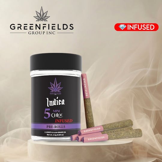 Greenfields Group - Northern Lights – Kief Infused Mini Pre Rolls | 5-Pack (2.5g) Indica - 1