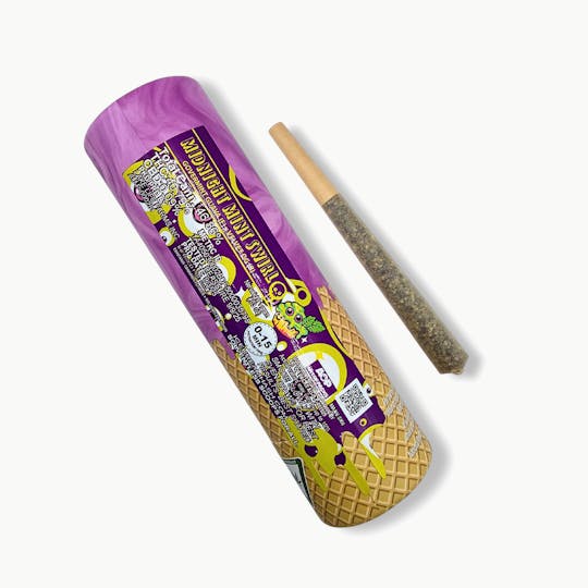 Ice Kream Hash Co. - IKHCO | Midnight Mint Swirl | Rosin Infused PRJ | 1g - 1