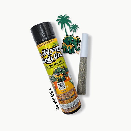 Ice Kream Hash Co. - IKHCO | The BIG Scoop | Malibu Safari | Rosin Infused PRJ | 1.5g - 1