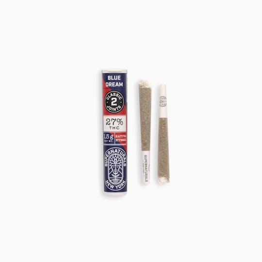 Supernaturals New York - BLUE DREAM, Classic Pre-Roll 2pk 1.5g - 1