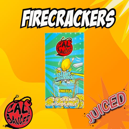 Firecracker by Cali Banger - Juiced Blue Lemonade 2.5 G Disposable Vape - 1