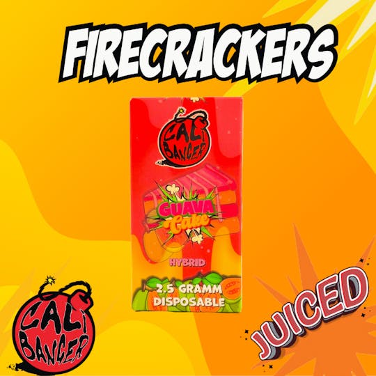 Firecracker by Cali Banger - Juiced Guava Cake 2.5 G Disposable Vape - 1
