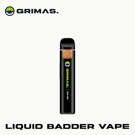 Grimas - Grimas | 1g Liquid Badder Disposable | Blue Milk - 1