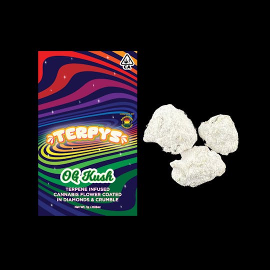 Crème De Canna - Creme De Canna - Terpys - Diamond Infused Flower - OG Kush - 1g - (I) - 1