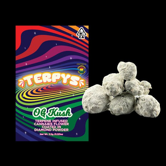 Crème De Canna - Creme De Canna - Terpys - Diamond Infused Flower - OG Kush - 3.5g - (I) - 1