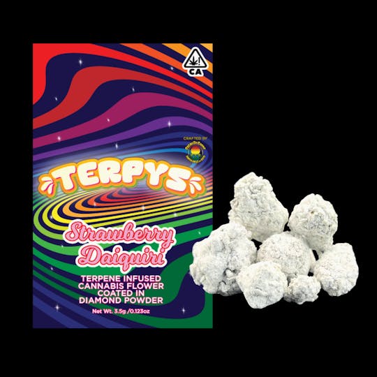 Crème De Canna - Creme De Canna Terpys Diamond Infused Flower Strawberry Daiquiri 3.5g (I) - 1