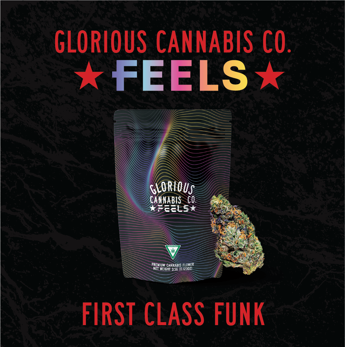 Glorious Cannabis Company - First Class Funk | Feels 1/8th | Glorious Cannabis Co. - 1