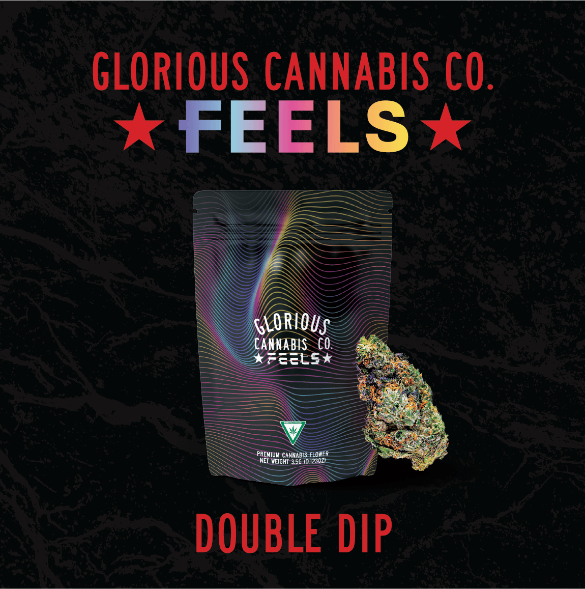 Glorious Cannabis Company - Double Dip | Feels 1/8s | Glorious Cannabis Co - 1