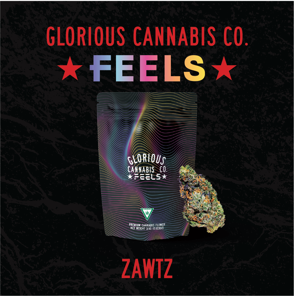 Glorious Cannabis Company - Zwatz | Feels 1/8s | Glorious Cannabis Co. - 1